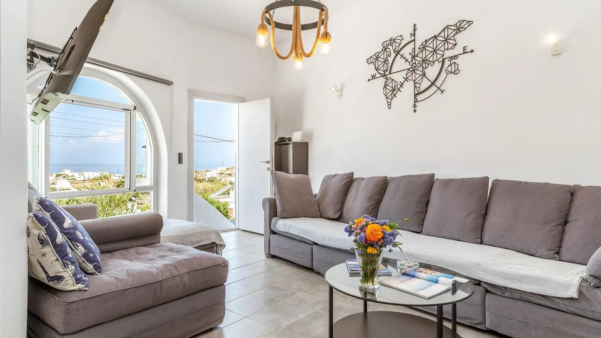 펜션 Sunset Horizon Villa Mykonos Town